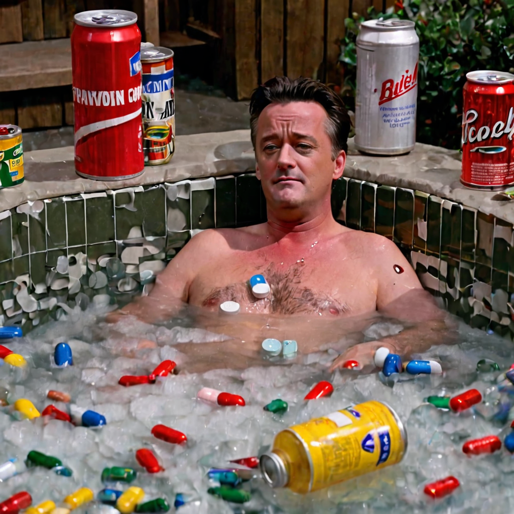 Chandler Bing, shortly before he died