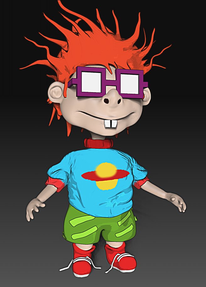 ZBrush Render of a Rugrat Character